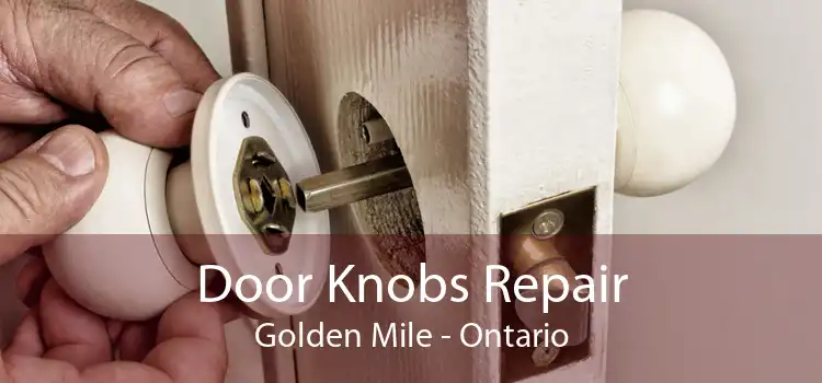 Door Knobs Repair Golden Mile - Ontario