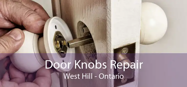 Door Knobs Repair West Hill - Ontario