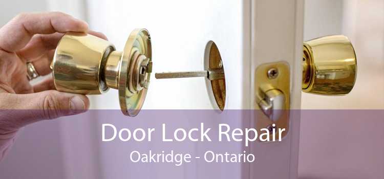Door Lock Repair Oakridge - Ontario