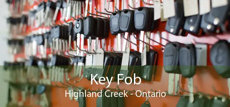 Key Fob Highland Creek - Ontario