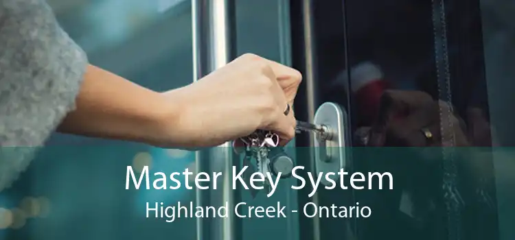 Master Key System Highland Creek - Ontario