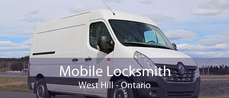 Mobile Locksmith West Hill - Ontario