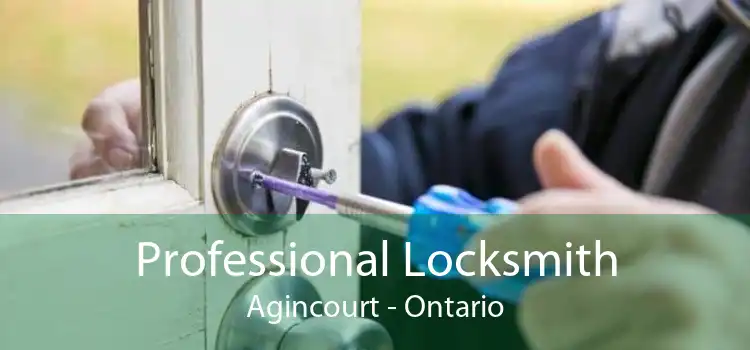 Professional Locksmith Agincourt - Ontario