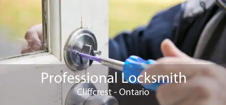 Professional Locksmith Cliffcrest - Ontario