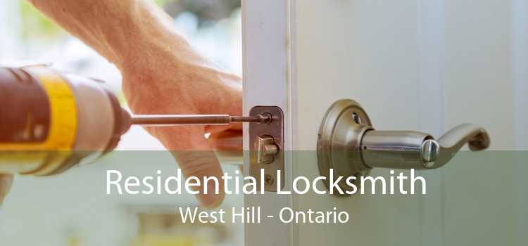 Residential Locksmith West Hill - Ontario