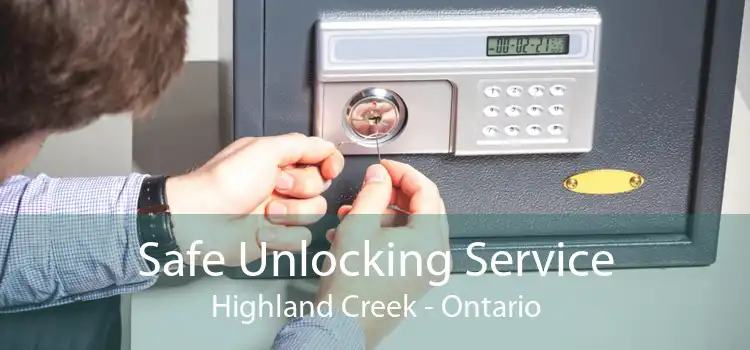 Safe Unlocking Service Highland Creek - Ontario